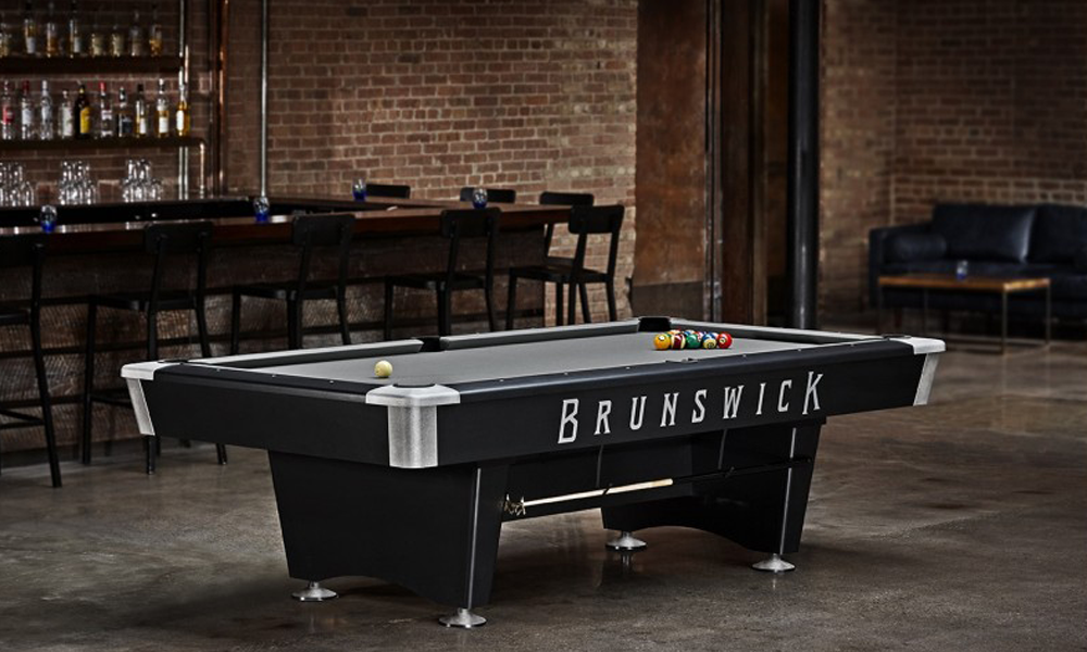 Brunswick billiards table